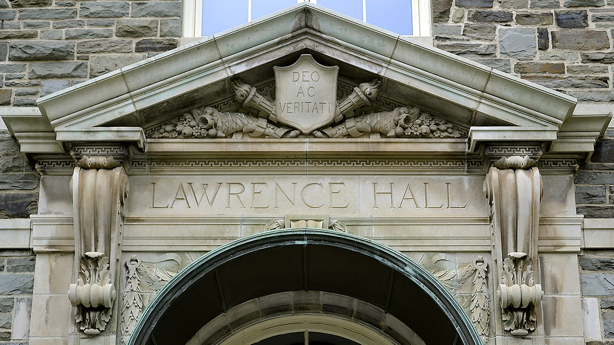 Entrance to Lawrence Hall
