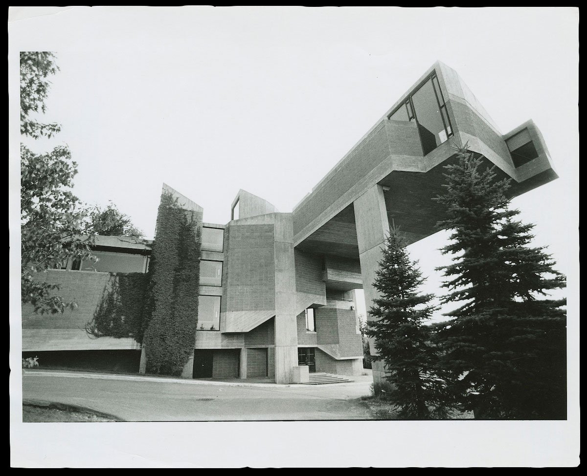 Archival image of Dana Arts Center